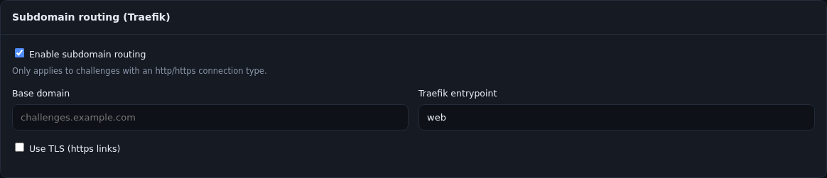 CTFd Plugin Settings